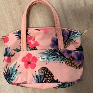 Herschel Supply Co - Tote Peach Pineapple/Tan One Size
